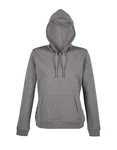 NEOBLU Sweat à capuche French Terry avec capuche et poche, Deep Black S, NB3197 – Gray Melange