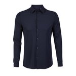 NEOBLU Langarmhemd Balthazar aus Baumwolle für Herren, Night XXL, NB3198 – Bild 3