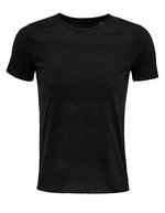 NEOBLU Bio-Baumwolle T-Shirt mit Pfirsichhauteffekt, Deep Black S, NB3570 – Bild 1