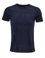 NEOBLU Bio-Baumwolle T-Shirt mit Pfirsichhauteffekt, Deep Black S, NB3570 – Night