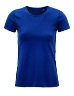 NEOBLU Bio-Baumwolle T-Shirt Leonard mit Pfirsichhaut-Effekt, Deep Black S, NB3571 – Deep Blue