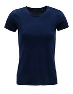 NEOBLU Bio-Baumwolle T-Shirt Leonard mit Pfirsichhaut-Effekt, Deep Black S, NB3571 – Night