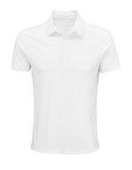 Polo jersey homme Octave – Optic Blanc