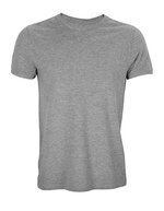 T-shirt unisexe en coton pique Loris – Gris Melange