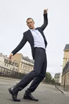 Pantalon de costume homme taille elastique Germain – image 2