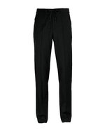 Men´s Elasticated Waist Suit Trousers Germain – Deep Black