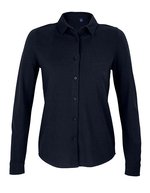 Women´s Cotton Pique Shirt Basile – Night