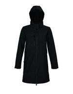 NEOBLU Langer Softshell-Mantel Achille mit Fleece, Deep Black S, NB3794 – Bild 2
