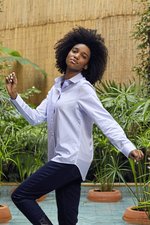 Women´s Easy Care Striped Shirt Baptiste – Bild 1