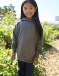 Neutral Hoodie aus Bio-Baumwolle mit Kapuze für Kinder, Red 104/110, NE13101 – Bild 2