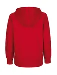 Neutral Hoodie aus Bio-Baumwolle mit Kapuze für Kinder, Red 104/110, NE13101 – Bild 4
