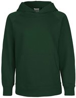 Neutral Hoodie aus Bio-Baumwolle mit Kapuze für Kinder – Bottle Green