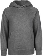 Neutral Hoodie aus Bio-Baumwolle mit Kapuze für Kinder – Dark Heather