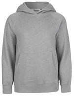 Neutral Hoodie aus Bio-Baumwolle mit Kapuze für Kinder, Red 152/158, NE13101 – Sport Grigio