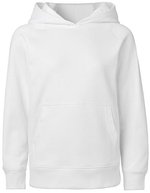 Neutral Hoodie aus Bio-Baumwolle mit Kapuze für Kinder, Red 152/158, NE13101 – Bianco