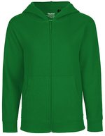 Neutral Fairtrade Kinder Zip Hoodie Bio-Baumwolle – Green
