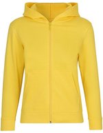 Neutral Fairtrade Kinder Zip Hoodie Bio-Baumwolle, Red 152/158, NE13301 – Giallo