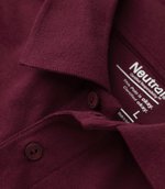 Neutral Classic Polo aus Bio-Baumwolle für Herren, Black XS, NE20080 – Bild 6