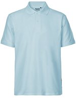 Neutral Classic Polo aus Bio-Baumwolle für Herren, Black XS, NE20080 – Light Blue