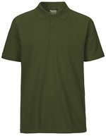 Neutral Classic Polo aus Bio-Baumwolle für Herren, Black XS, NE20080 – Military
