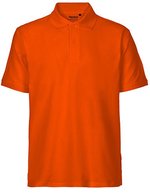 Neutral Classic Polo aus Bio-Baumwolle für Herren, Black XS, NE20080 – Orange