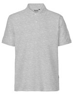 Neutral Classic Polo aus Bio-Baumwolle für Herren, Black XS, NE20080 – Sport Grey