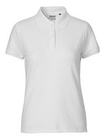Neutral Poloshirt aus Bio-Baumwolle für Damen, Black XS, NE22980 – White