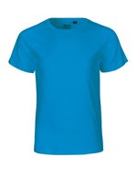 Neutral Fairtrade Kinder T-Shirt mit Elasthan, Dusty Indigo 140/146, NE30001 – Bild 3