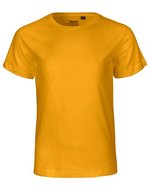 Neutral Fairtrade Kinder T-Shirt mit Elasthan, Dusty Indigo 140/146, NE30001 – Jaune
