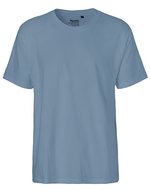 Neutral Classic T-Shirt aus Bio-Baumwolle für Herren, Black S, NE60001 – Dusty Indigo