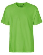 Neutral Classic T-Shirt aus Bio-Baumwolle für Herren, Black S, NE60001 – Lime