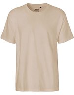 Neutral Classic T-Shirt aus Bio-Baumwolle für Herren, Black S, NE60001 – Sand