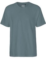 Neutral Classic T-Shirt aus Bio-Baumwolle für Herren, Black S, NE60001 – Teal