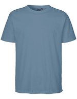 Neutral Bio-Baumwolle Rundhals T-Shirt 155 g/m², Bordeaux L, NE60002 – Dusty Indigo