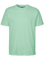 Neutral Bio-Baumwolle Rundhals T-Shirt 155 g/m², Bordeaux L, NE60002 – Dusty Mint