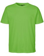 Neutral Bio-Baumwolle Rundhals T-Shirt 155 g/m², Bordeaux L, NE60002 – Lime