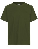 Neutral Bio-Baumwolle Rundhals T-Shirt 155 g/m², Bordeaux L, NE60002 – Military
