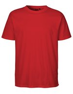 Neutral Bio-Baumwolle Rundhals T-Shirt 155 g/m², Bordeaux L, NE60002 – Red