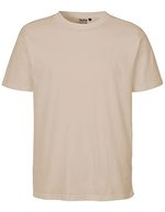 Neutral Bio-Baumwolle Rundhals T-Shirt 155 g/m², Bordeaux L, NE60002 – Sand