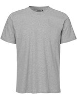 Neutral Bio-Baumwolle Rundhals T-Shirt 155 g/m², Bordeaux L, NE60002 – Sport Grey