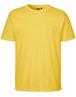 Neutral Bio-Baumwolle Rundhals T-Shirt 155 g/m², Bordeaux L, NE60002 – Yellow