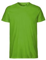 Neutral T-Shirt aus Bio-Baumwolle für Herren, Black S, NE61001 – Lime