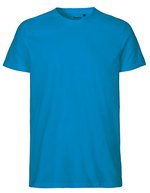 Neutral T-Shirt aus Bio-Baumwolle für Herren, Black S, NE61001 – Sapphire