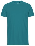 Neutral T-Shirt aus Bio-Baumwolle für Herren, Black S, NE61001 – Teal