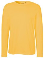 Neutral Men´s Long Sleeve T-Shirt Royal M (NE61050), NE61050 – Yellow