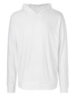 Neutral Jersey Hoodie aus Bio-Baumwolle mit Kapuze, Sport Grey L, NE62101 – White