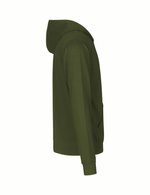 Neutral Jersey Hoodie mit Reißverschluss und Tasche, Black XS, NE62301 – Bild 5
