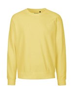Neutral Fairtrade Sweatshirt aus Bio-Baumwolle, Lime L, NE63001 – Polveroso Giallo