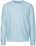 Neutral Fairtrade Sweatshirt aus Bio-Baumwolle, Lime L, NE63001 – Azzurro chiaro