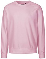 Neutral Fairtrade Sweatshirt aus Bio-Baumwolle, Lime L, NE63001 – Rosa chiaro